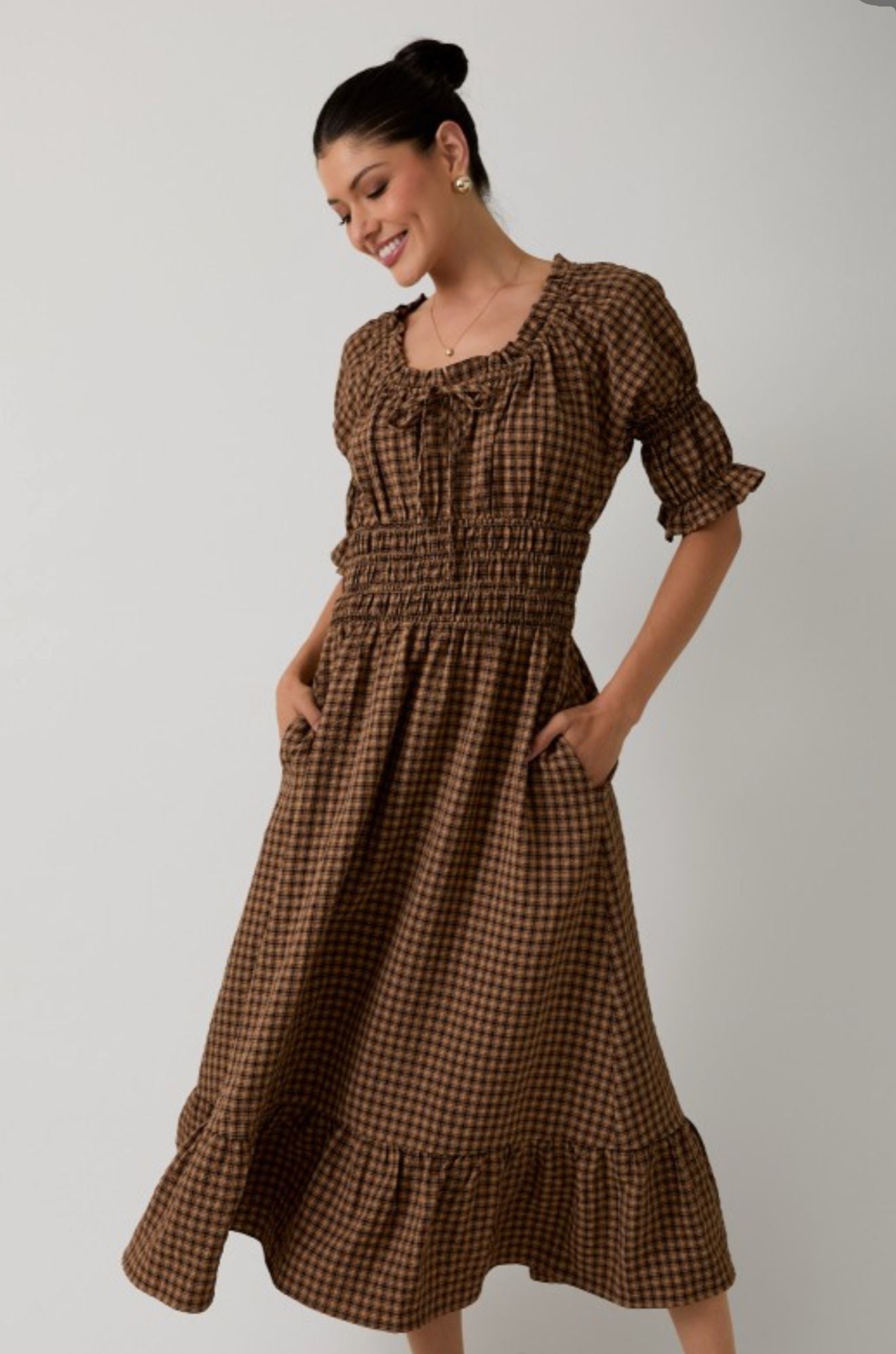 Elene midi dress
